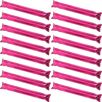 ABOOFAN 24pcs Inflatable Foil Noisemakers for Sports Events Concerts Parties and Festivals Lightweight Reusable Fun Cheering Props