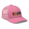 RIVEMUG Los Cabos Mexico Trucker Hat Curved Bill Mid Crown Adjustable Cabo San Lucas Cap Pink view 4