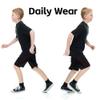 GENTABY Unisex Toddlers Kids Crew Socks-15 Pairs Soft Socks,Casual Athletic Dress Socks for Boys,Girls 2-4 Years view 4
