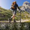 Walking Cane with Seat 2-in-1 Foldable Walking Sticks Chair for Men Women Elderly Folding Camping Chair Portable Trekking Poles Aluminum Lightweight Travel Storage Bag for Adult Outdoor Hiking view 3