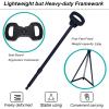 Walking Cane with Seat 2-in-1 Foldable Walking Sticks Chair for Men Women Elderly Folding Camping Chair Portable Trekking Poles Aluminum Lightweight Travel Storage Bag for Adult Outdoor Hiking view 4