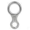 METOOLS Figure 8 Descenders Ring high Altitude Protection Speed Hook Anti-Fall Brake line Landing line Mitigation Rescue Figure 8 Ring (Silver) view 1