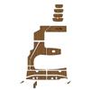 Algasan Boat EVA Faux Teak Decking Floor Compatible with 2008 Sea Ray Sundancer 335 Swim Platform Cockpit Pad Boat EVA Foam Teak Floor view 1
