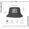 Fishing Hat Women Want Me Fishes Fear Me Bucket Hat Men(s) Fishing Hat Trendy Bucket Hat view 3