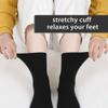 FGZ Women Thin Cotton Socks, Soft Cotton Bootie Socks Women Above Ankle Crew Socks 10 Pairs(Black&White,9-11) view 4