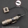 Weapon Light Pressure Switch for M300 M600 ST07 Scout Light Tape Switch Assembly, with 20mm Picatinny Rail Mount and Mlok/Keymod Mount. (SF Plug-Tan) view 3