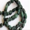 Gems For Jewels Women's 8-11mm Emerald Rough Beads, Drilled Emerald Raw Stones, Rough Emerald Gemstones, Loose Raw Emerald For Jewelry (5PCS To 10PCS Option)-PDG347, 10 Pcs view 3