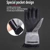 NURCOIOX Outdoor Men Women Heating Gloves Ski Electric Heated Gloves Rechargeable Touchscreen Gloves Winter Hand Warmer Thermo Gloves Hiking Cycling Motorcycle Fishing Powered Heating Gloves-Gloves view 4
