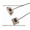 Remote Pressure Switch for 3.5mm Plugs DBAL-A2 / PEQ 15 Laser Tape Switch, Switch with Mlok/Keymod/20mm Picatinny Rail Three switchable Mount. (3.5mm Plug-Tan) view 3