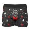 KEMEILA Custom Men's Boxer Briefs for Christmas, To Do List-Funny Underwear for Men, Personalized Gift for Husband Boyfriend, Style 02, XS-5XL view 1