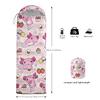 CVHOUSE Axolotl Camping Sleeping Bags,3 Season Warm & Cool Weather,Lightweight,Waterproof Sleeping Bags for Adults & Kids,Traveling,and Outdoors,Camping Gear Equipment,31x90inch view 3
