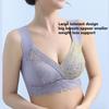 Lifts Anti-Sagging Wirefree Bra, Breathable Cool Lift up Air Bra, Breathable Anti Saggy Breasts Bra (Black+Skin Color,M) view 2