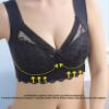 Lifts Anti-Sagging Wirefree Bra, Breathable Cool Lift up Air Bra, Breathable Anti Saggy Breasts Bra (Black+Skin Color,M) view 4