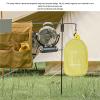 Camping Travel Cooking Utensils Bag,Camping Cooking Utensils Set,Travel Cookware Pouch Bag with Handle for BBQ Camp Cookware Kitchen Kit(yellow) view 4