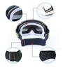 CARUTU Ski Goggles, Snow Goggles with Thickened Sponge Pad & Adjustable Elastic Band, Snowboard Goggles for Snowboarding, Ice Skating (Color : Red) view 2