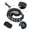 CARUTU Ski Goggles for Men Women, Anti-Fog Snow Snowboard Glasses with Double-Layer Anti-Fog Lens & Elastic Band, for Skiing Skating (Color : Black) view 3