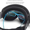 CARUTU Ski Goggles for Men Women, Anti-Fog Snow Snowboard Glasses with Double-Layer Anti-Fog Lens & Elastic Band, for Skiing Skating (Color : Black) view 4
