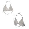 Handmade Aluminum butted chainmail bra Aluminum chainmail knitted bra wear view 3