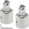 YANYUCB Bimini Top Eye End Cap Boat Bimini Top Fittings Stainless Steel 316 Bimini Top Hardware with L Shape Hex Key (1-3/16 inch 2 Pack) view 1