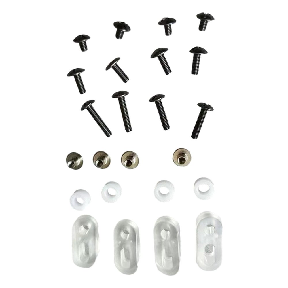 Colaxi Hockey Visor Hardware Screw Fixings Washers Nuts Universal Maintenance Easy to Replace Accessories Spare Hardware Kit