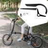 Aosekaa Bicycle Chain Guard Covers Protect Cover 48T-52T Cycling Riding for Biking Portable Crankset Protective Chain Cover Replaces, with Tail Fixed view 2