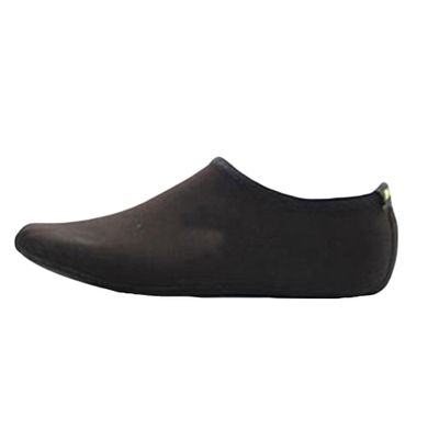 Bestgift Water Shoes Beach Socks Snorkeling Shoes Swimming Diving Socks Snorkeling Socks Swimming Sock Covers Non-Slip Black XXL