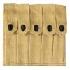 5 Cell Mag Pouch istol Belt Thompson Pouch Holder USGI WW2 Reproduction Canvas SMG 20rd Magazine P view 1