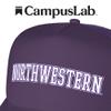 Campus Lab Official Northwestern University Distressed School Name Foam Snapback Trucker Hat - Unisex for Men and Women view 4