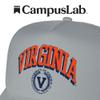 Campus Lab Official University of Virginia Classic Seal Foam Snapback Trucker Hat - Unisex for Men and Women view 4