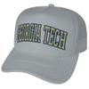 Campus Lab Official Georgia Tech Distressed School Name Foam Snapback Trucker Hat - Unisex for Men and Women view 1