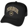 Campus Lab Official Purdue University Classic Seal Foam Snapback Trucker Hat - Unisex for Men and Women view 1