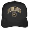 Campus Lab Official Purdue University Classic Seal Foam Snapback Trucker Hat - Unisex for Men and Women view 2