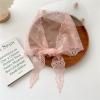 1950s Retro Hair Tie Mass Veil Lace Scarf Lace Mantilla Veil Church Veil Headcovering Tulle Scarf 1950s Ret view 4