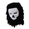 Peiiwdc Hat,Lions/Horn Balaclava for Women Men Halloween Face Mask Beanies Handmade Warm Face Cover Hooded Hat for Party view 3