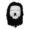 Peiiwdc Hat,Lions/Horn Balaclava for Women Men Halloween Face Mask Beanies Handmade Warm Face Cover Hooded Hat for Party view 4