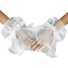 Acinkeety Bridal Dress Sleeves White Removable Formal Dress Puff Sleeve Wedding Accessories Marriage Party Photography Supplies Sleeve view 2