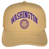 Campus Lab Official University of Washington Classic Seal Foam Snapback Trucker Hat - Unisex for Men and Women view 2