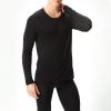 ZYXTIM Mens Base Layer Set - Top & Bottom - Compression Shirts for Men, Compression Pants Men, Rash Guard for Men, Leggings Black view 4