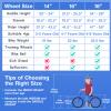 HONEY JOY Kids Bike, 14 16 18 Inch Toddler Bikes w/Training Wheels & Handbrake, Steel Frame, Fully Enclosed Chain, Adjustable Handlebar & Seat (16 Inches, Blue, Graffiti Pattern) view 3