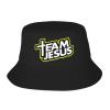 ADTEMP Team Jesus Hat Outdoor Adult Bucket Cap Fishing Cap Baseball Cap Folding Cap Black view 1