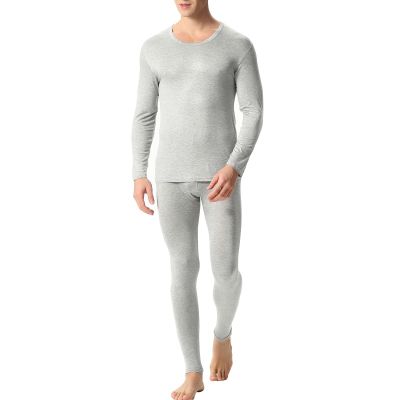 ZYXTIM Mens Base Layer Set - Top & Bottom - Compression Shirts for Men, Compression Pants Men, Rash Guard for Men, Leggings Grey