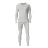 ZYXTIM Mens Base Layer Set - Top & Bottom - Compression Shirts for Men, Compression Pants Men, Rash Guard for Men, Leggings Grey view 2
