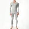 ZYXTIM Mens Base Layer Set - Top & Bottom - Compression Shirts for Men, Compression Pants Men, Rash Guard for Men, Leggings Grey view 3