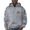 Starter Men's Gray Cleveland Browns Thursday Night Gridiron Throwback Full-Zip Jacket view 1