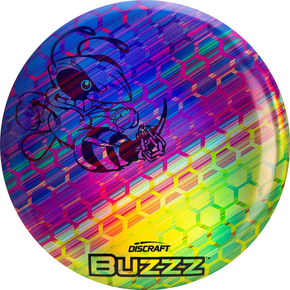 Discraft Honeycomb Full Foil Buzzz (Rainbow with Black Buzzz)