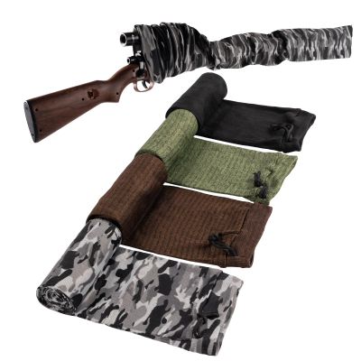 Rcrirth 4pcs Gun Socks For Rifles And Shotguns, Knit Gun Sock