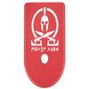 NDZ Performance Magazine Base Plate Finger Extension for Glock Gen 1-5 9MM .40 .357 SIG Laser Engraved Anodized Aluminum in Red - Molon Labe Omega Crossed Swords view 1