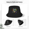 Im A Proud Autism Sister Hat Outdoor Adult Bucket Cap Fishing Cap Baseball Cap Folding Cap Black view 3