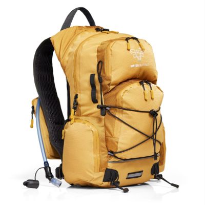 Sherpa Hiking Hydration Backpack 22L Hiking Backpack with Water Bladder, Phone Compartment, Waterproof Zippers & Trekking Pole Holders