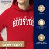 Barnesmith University of Houston, UH Cougars, Adult Unisex Hooded Sweatshirt, Classic, Red, XX-Large view 3